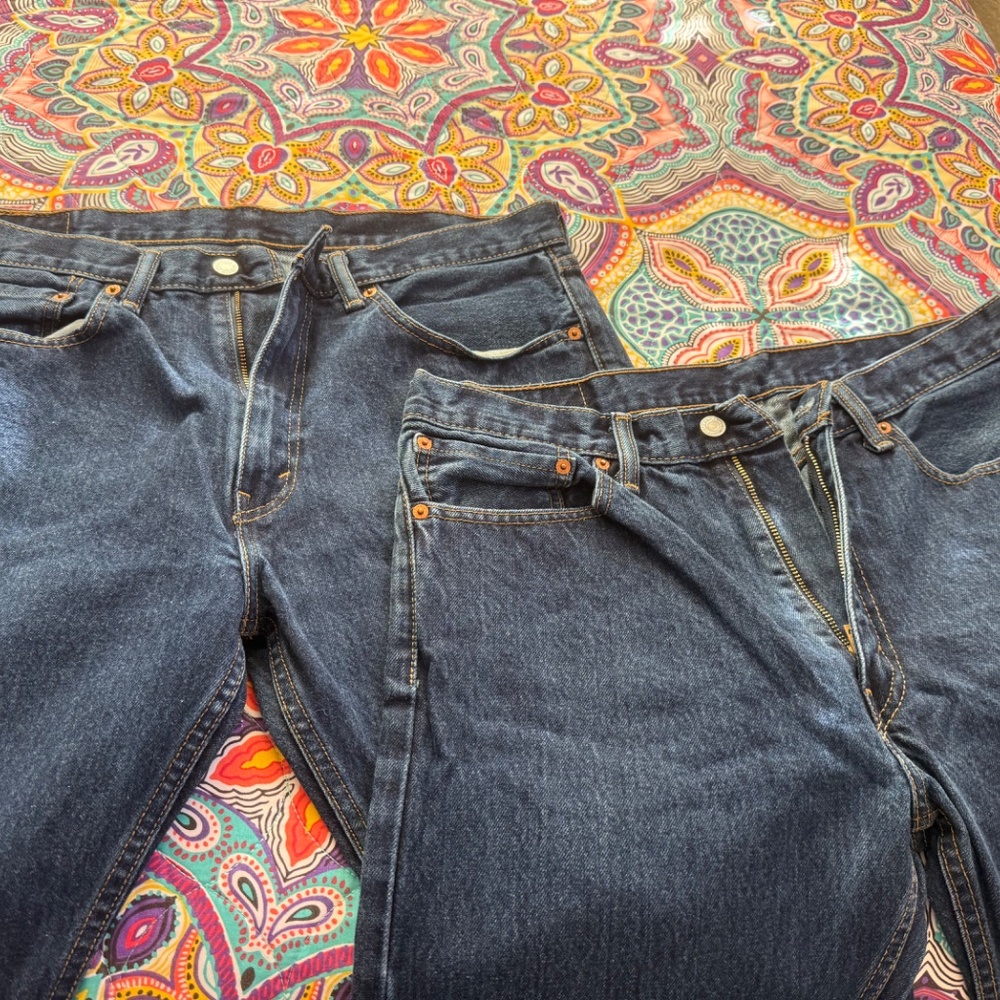Two pairs of Levi´s men´s 505 jeans Size 36X30 - Picture 8 of 8